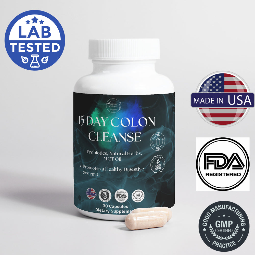 15-Day Colon Cleanse | Natural Detox & Relief