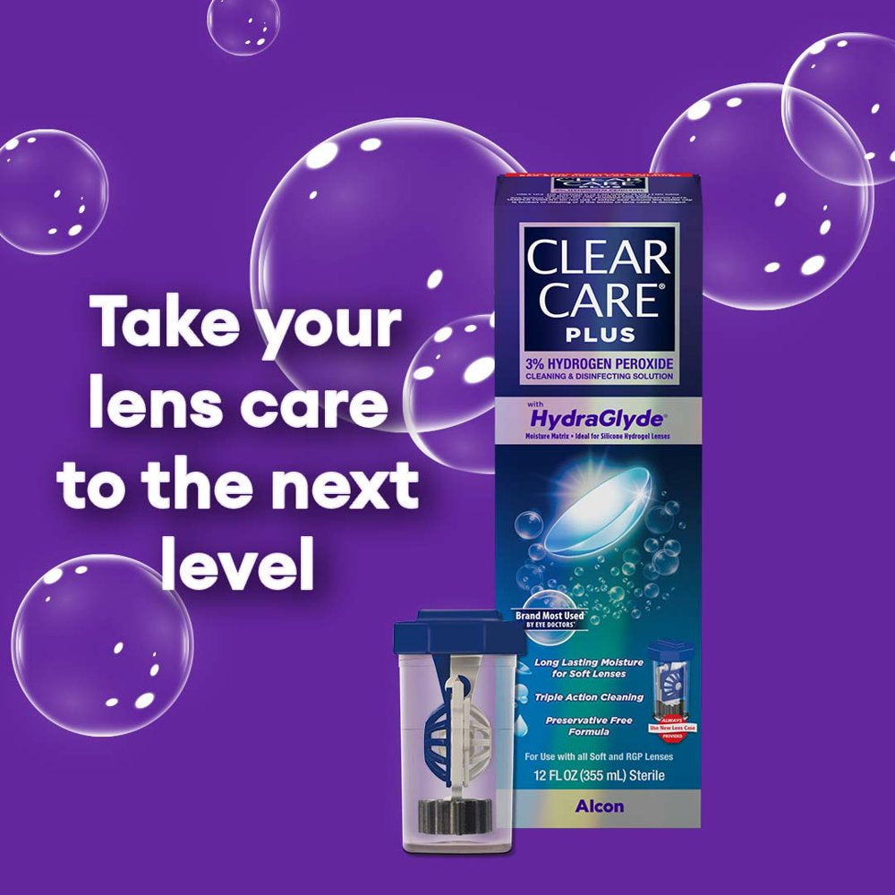Clear Care Plus Contact Solution - Twin Pack