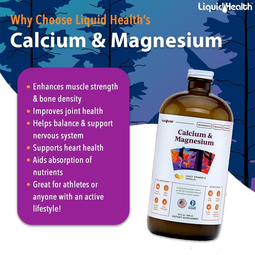 Liquid Calcium & Magnesium - Joint & Bone Support