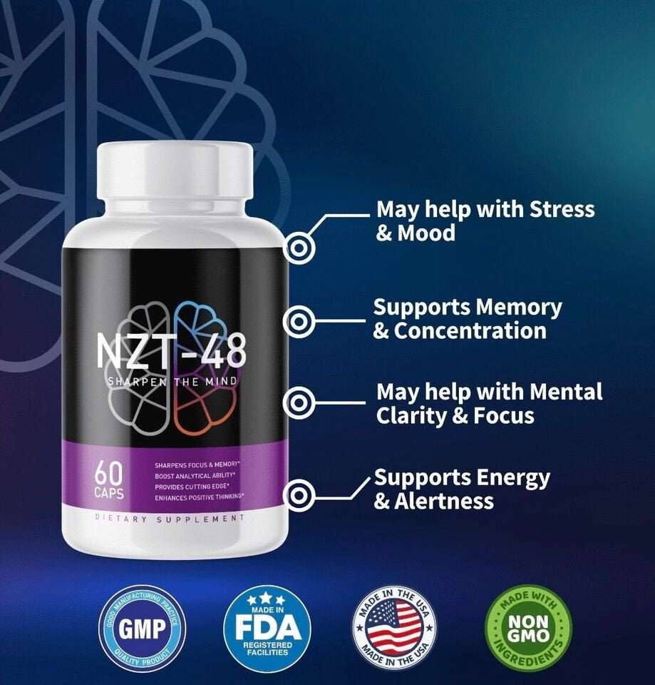 NZT-48 Brain Support - Boost Memory & Focus