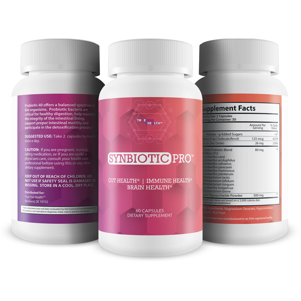 Symbiotic Plus Synbiotic Pro: Gut Health & Immune Support