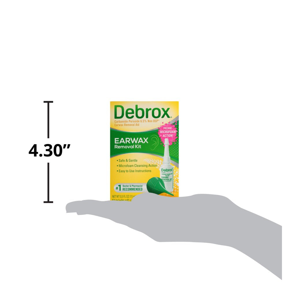 Debrox Bulb Debrox Ear Wax Removal Kit - Safe & Effective