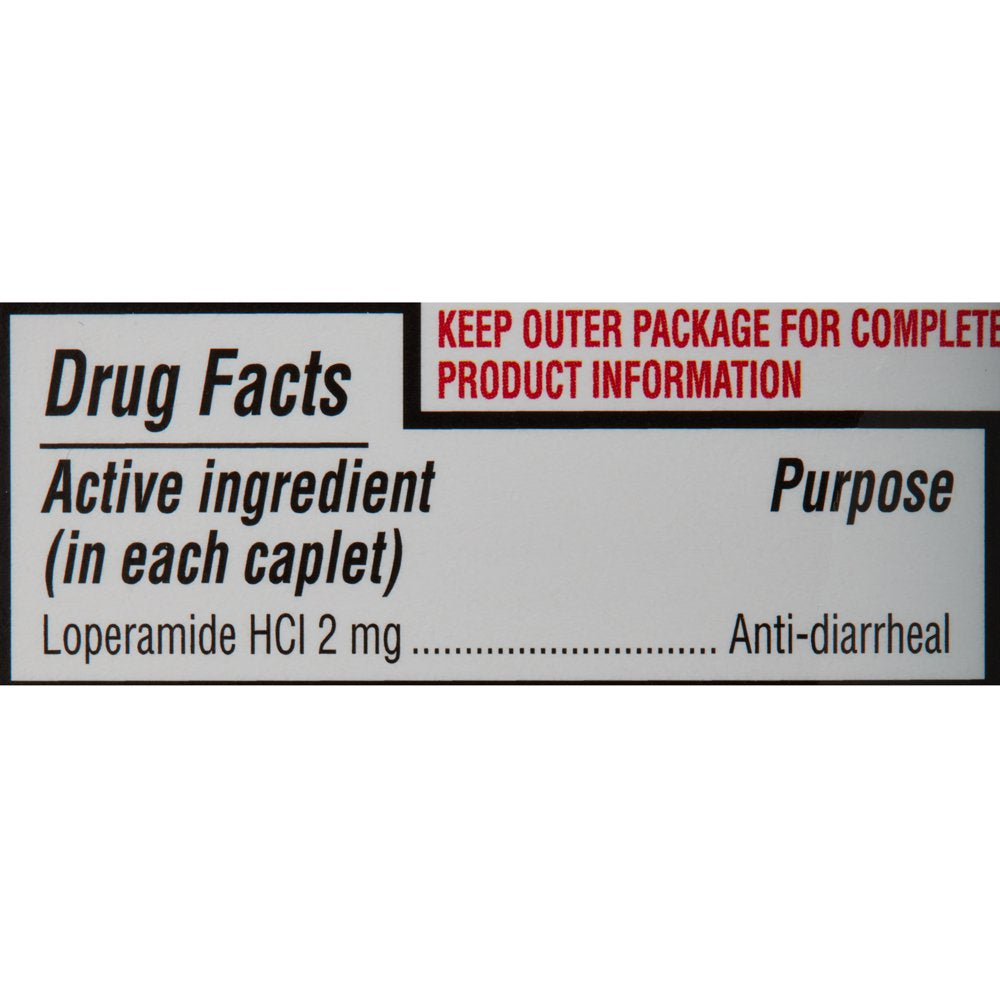 Equate Loperamide 2mg - 24 Tablets | Diarrhea Relief