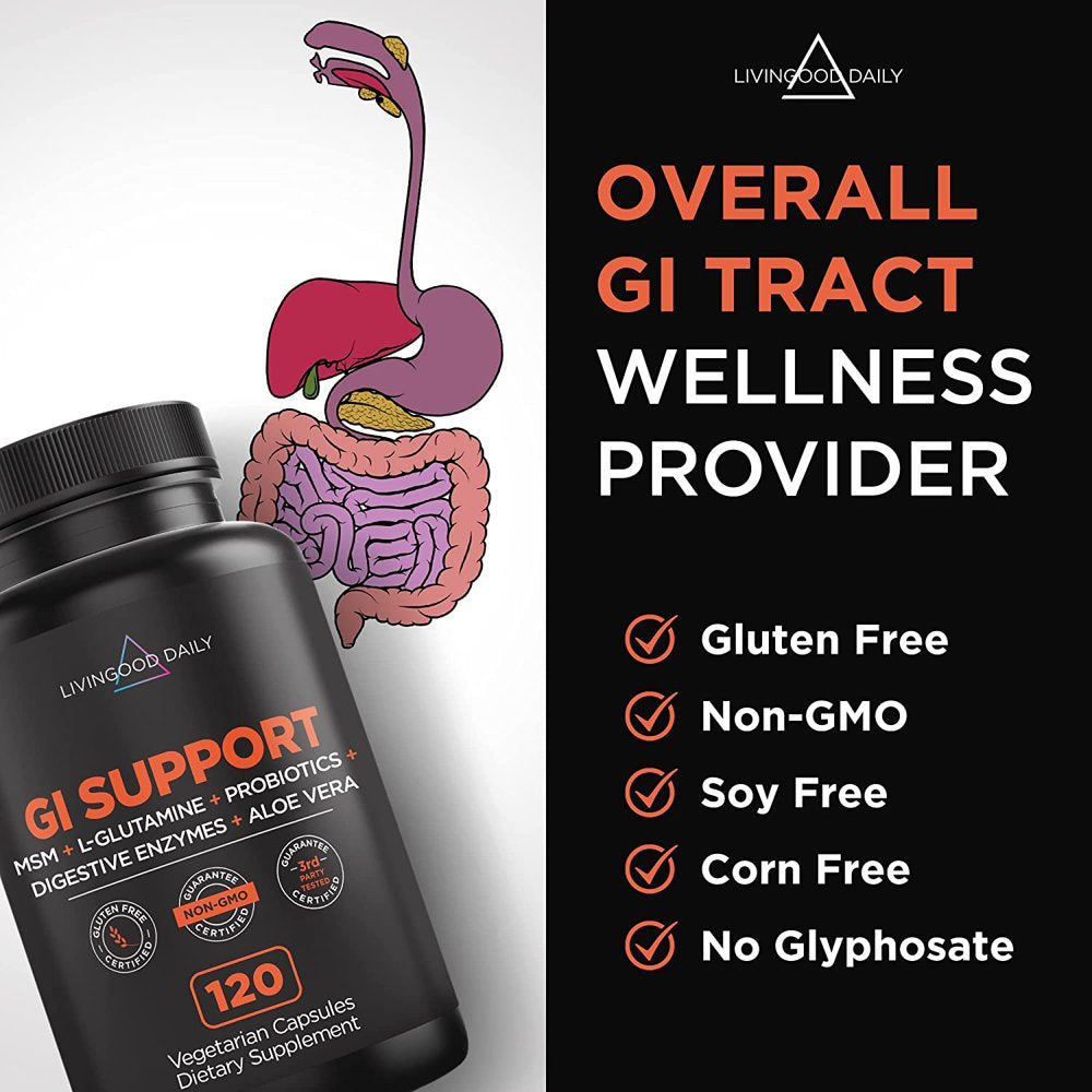GI Support Supplement - Leaky Gut Repair | Livingood Daily
