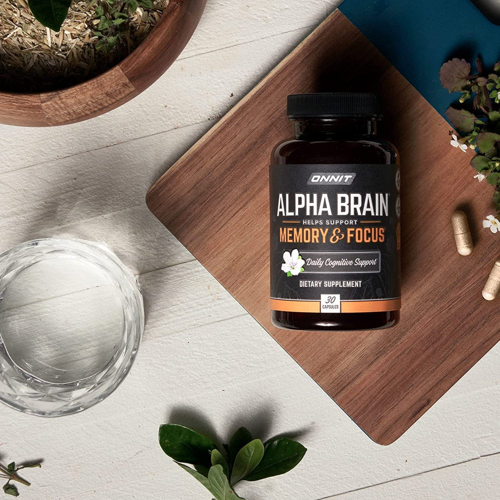Alpha Brain - Nootropic for Focus & Memory - 30 Count