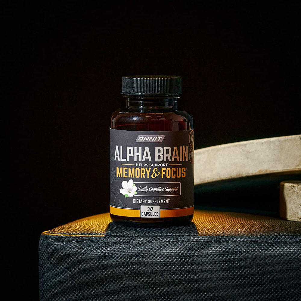 Alpha Brain - Nootropic for Focus & Memory - 30 Count