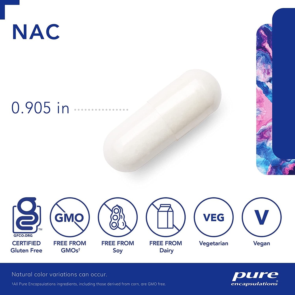 NAC 900mg | Lung & Immune Support | Pure Encapsulations