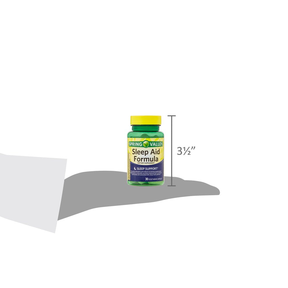 Spring Valley Sleep Aid - Vegetarian Capsules (30 Count)
