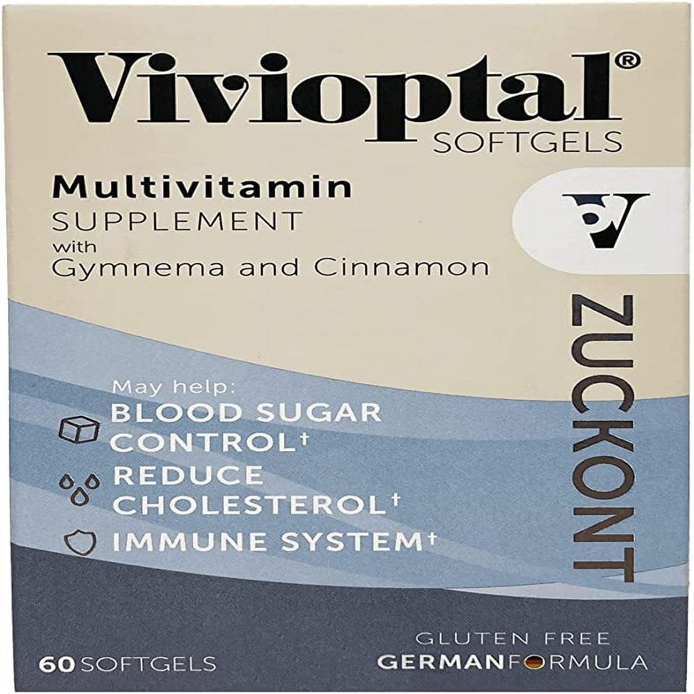 Zucront Capsulas Vivioptal Zuckont Capsules - Blood Sugar & Energy Support