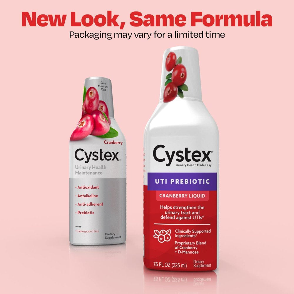 Cystex Urinary Health Maintenance Uti Supplement, 7.6 Oz, 8-Pack ...