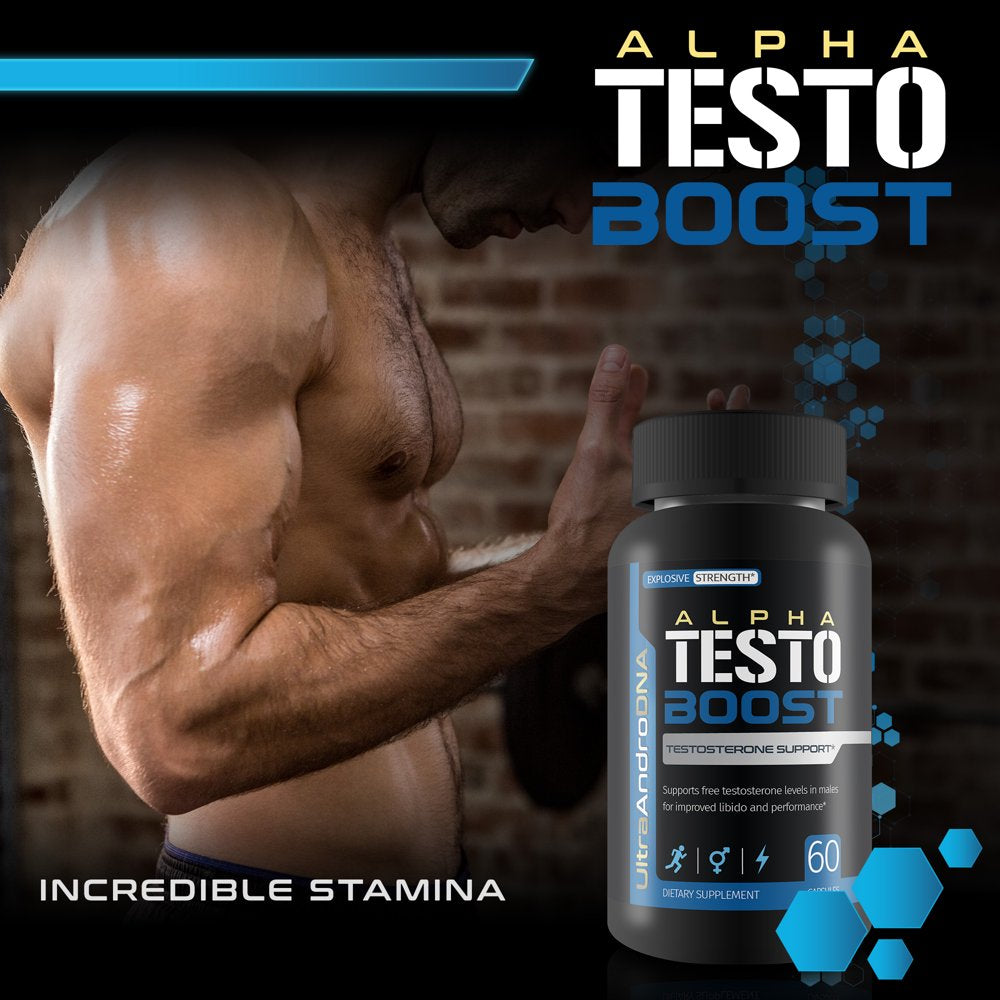 Alpha Testo Boost - Natural Testosterone Booster