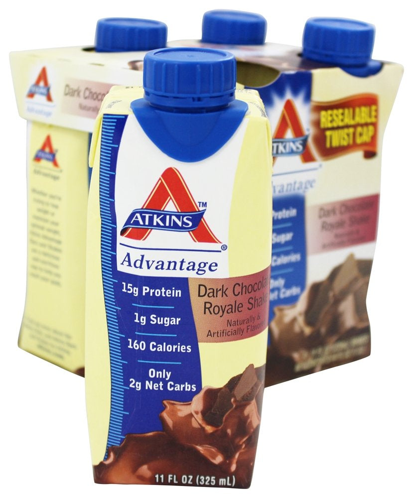 Atkins Dark Chocolate Shake - 4 Pack (11oz)