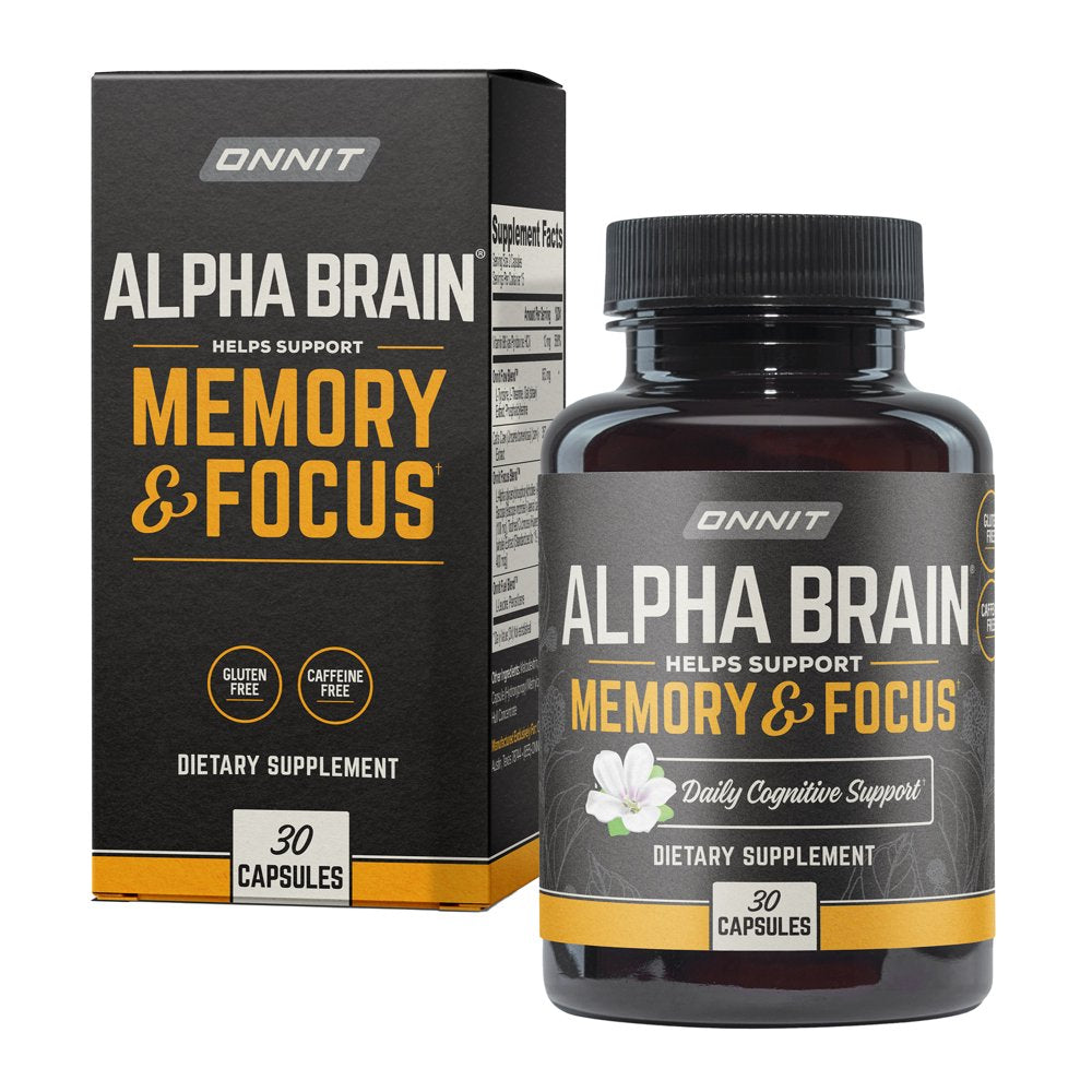 Memory Alpha Alpha BRAIN - Nootropic for Memory & Focus - Onnit