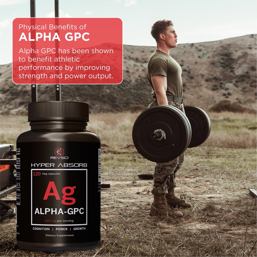 Alpha GPC Choline Supplement - Brain & Focus Support