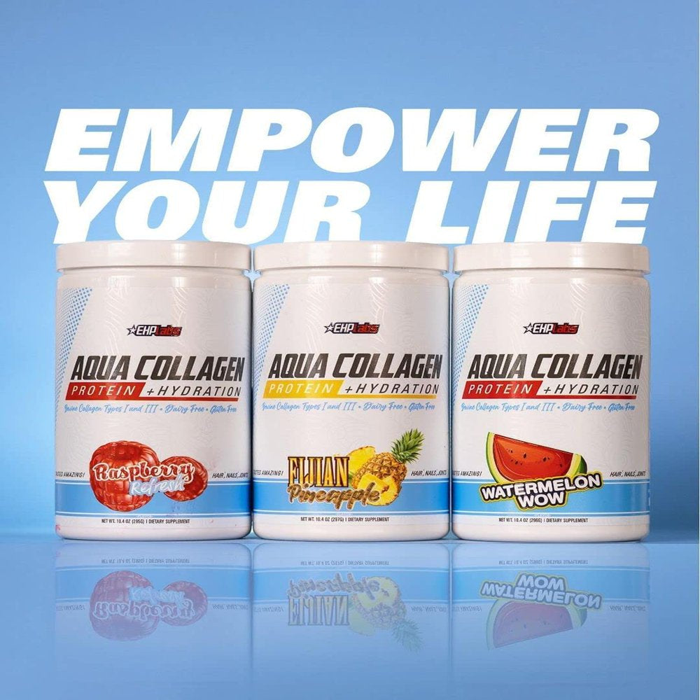 Aqua Collagen Peptides - Raspberry Refresh - EHP Labs