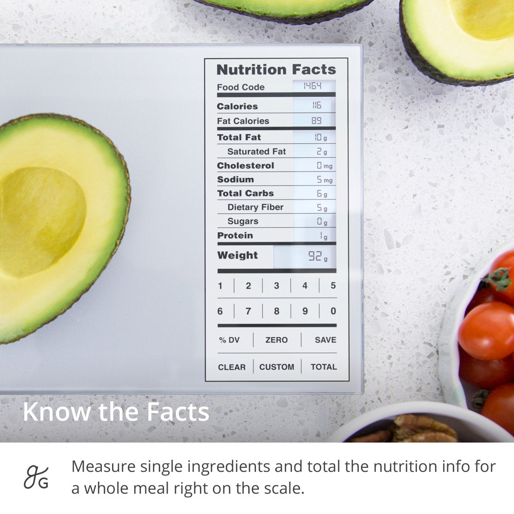 Nutrition Food Scale | Calorie & Macro Counter