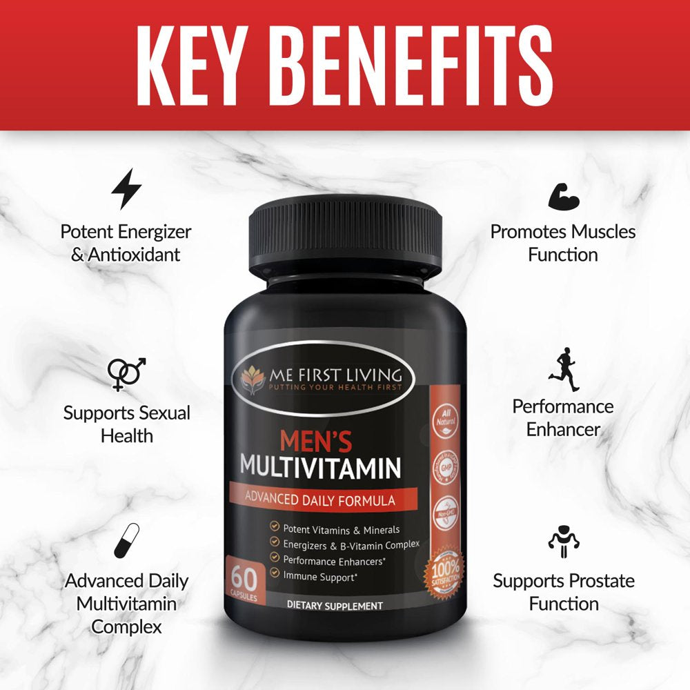Men's Daily Multivitamin - Energy & Health Support