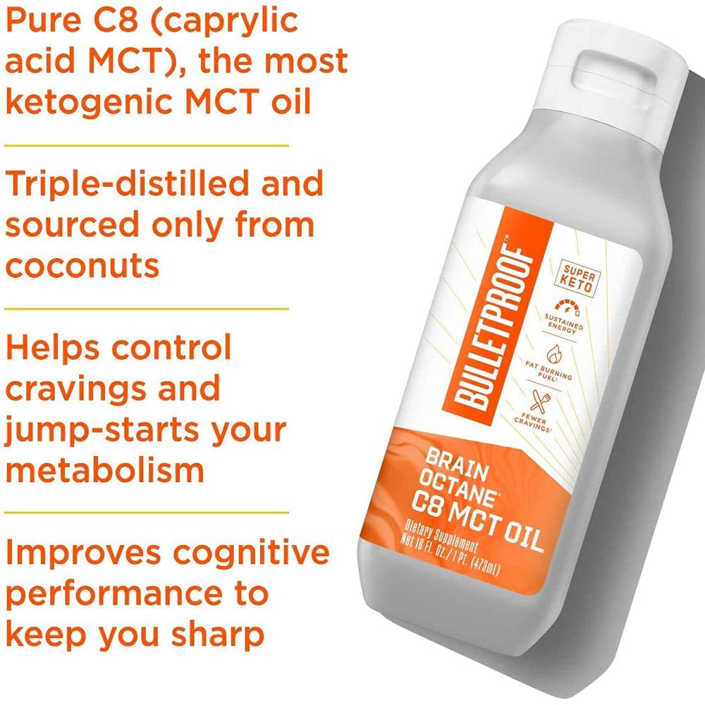 Brain Octane C8 MCT Oil - 32oz - Bulletproof