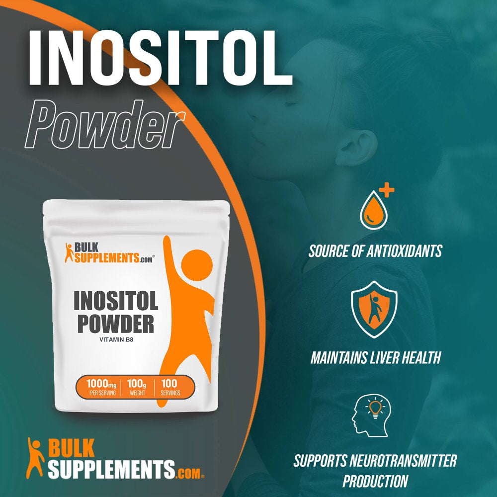 Brain Max Inositol Inositol Powder 1000mg - BulkSupplements.com