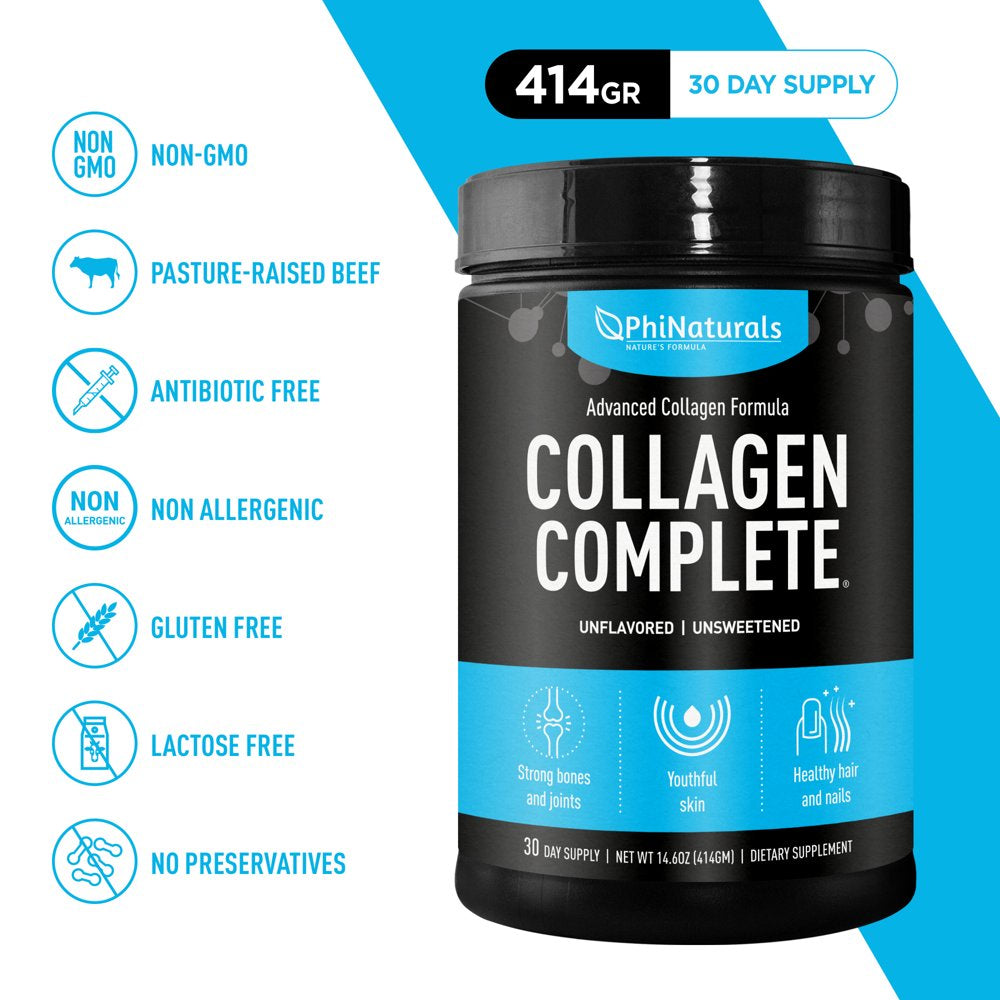 Collagen Complete Powder - Skin, Joint & Hair Support
