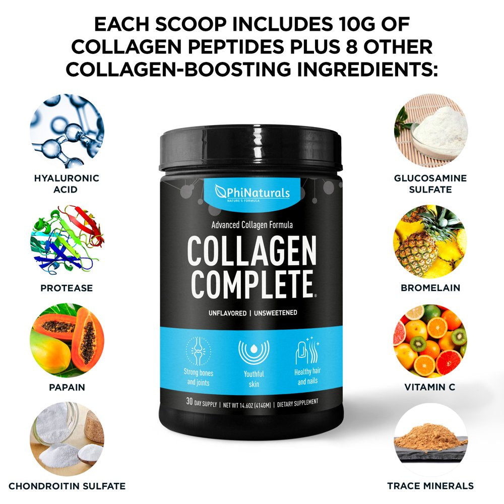 Collagen Complete Powder - Skin, Joint & Hair Support