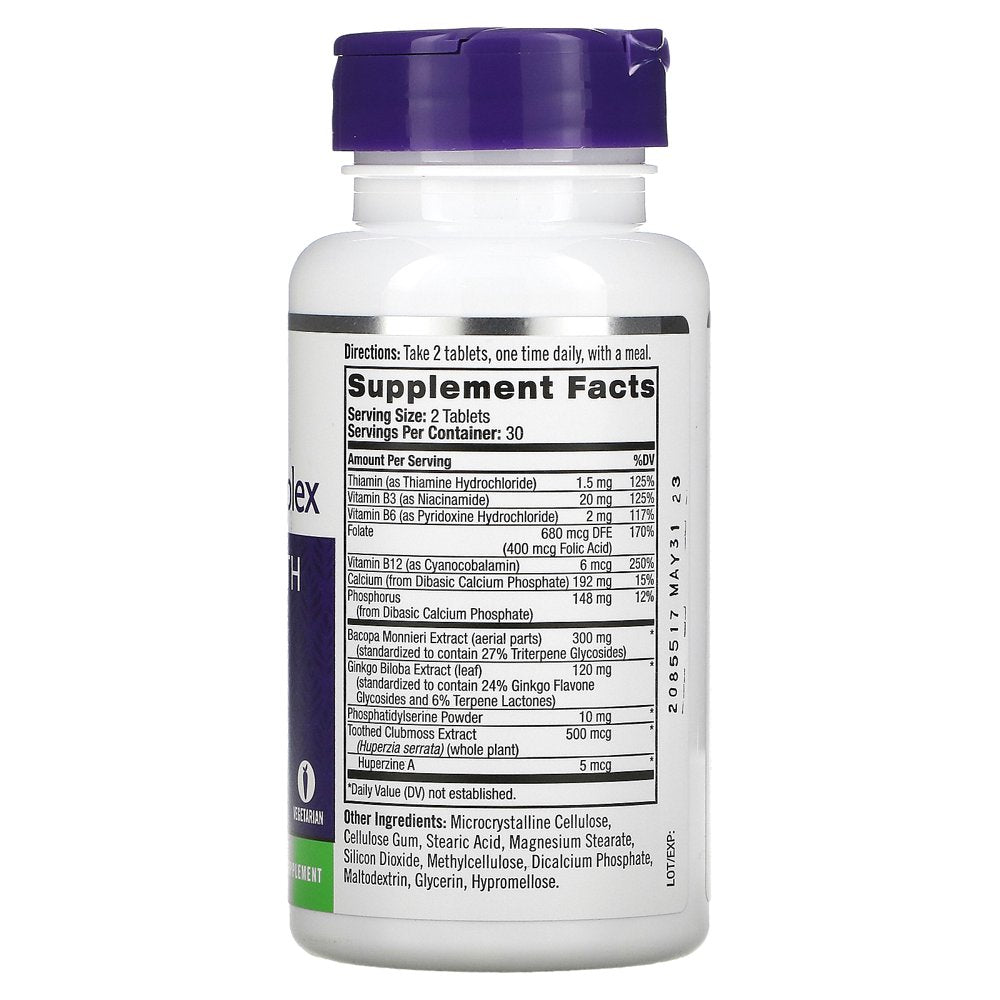 Memo R Tablets Natrol Memory Complex - Brain & Memory Support