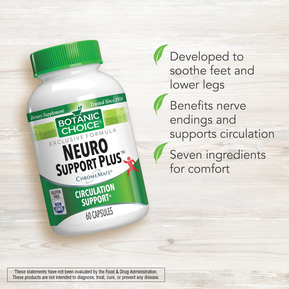 Neuro Support Plus - Botanic Choice - 60 Capsules