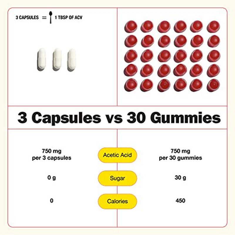 Bragg ACV Capsules - Vitamin D3 & Zinc - 90 Count