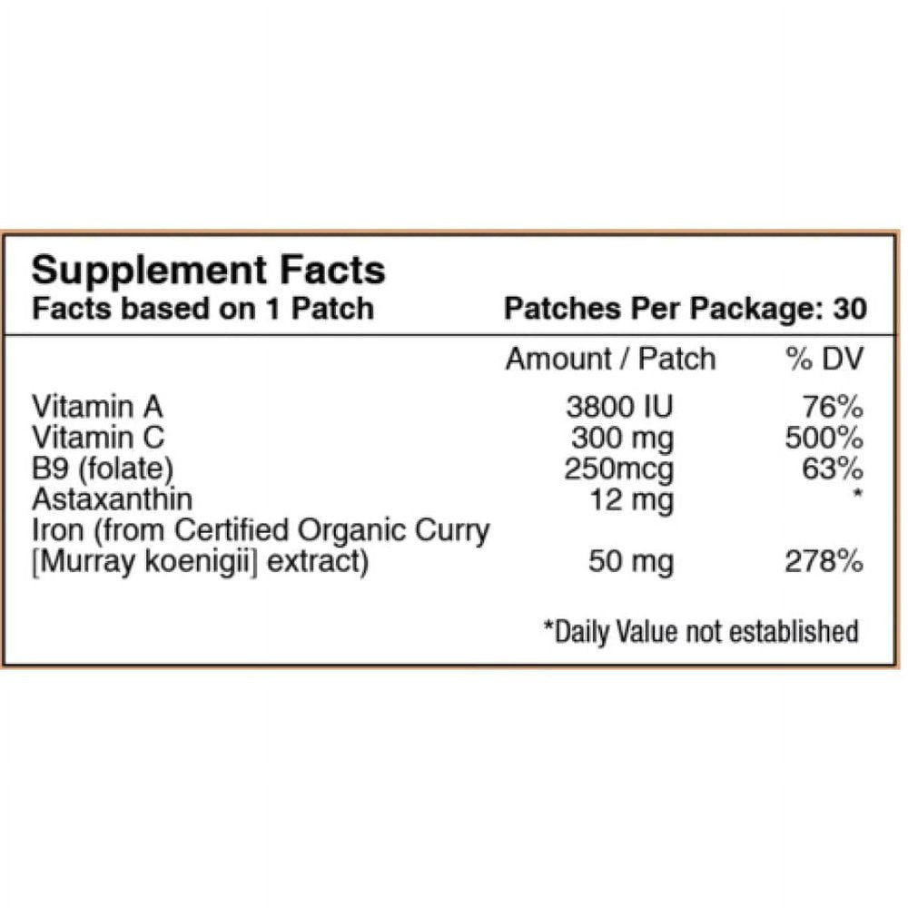 Try R Plus Patch Iron & Vitamin B12 Patch - 1 Month Supply | Patchaid