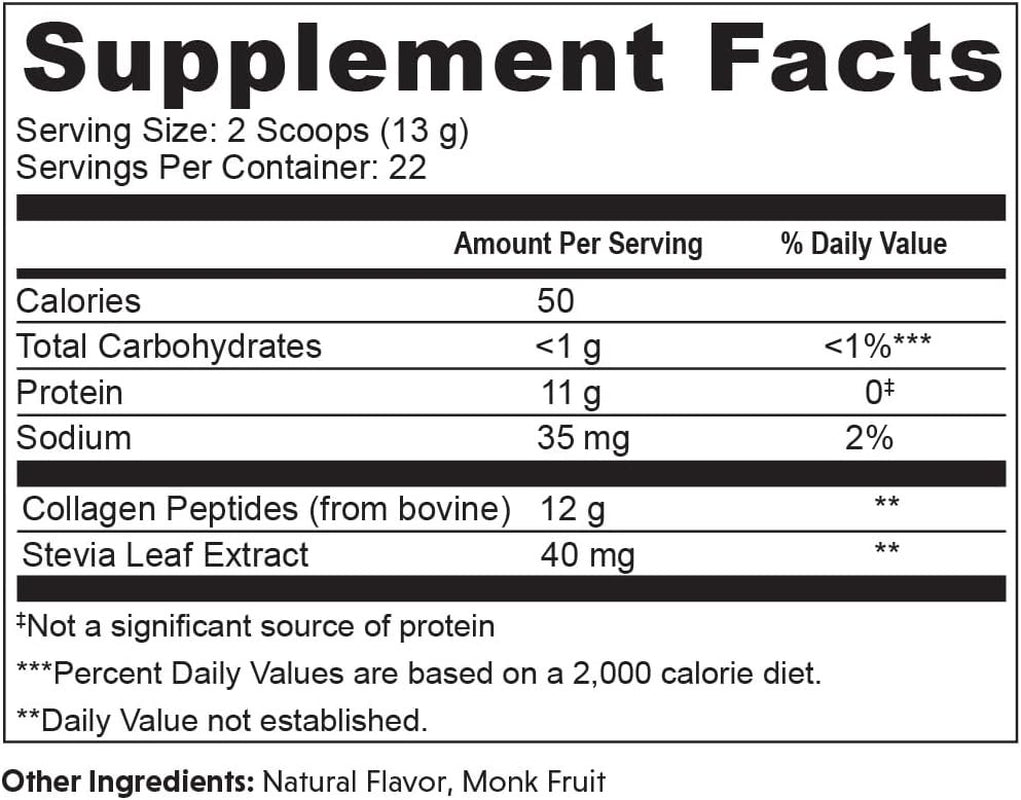Chocolate Collagen Peptides - Great Lakes - 10oz