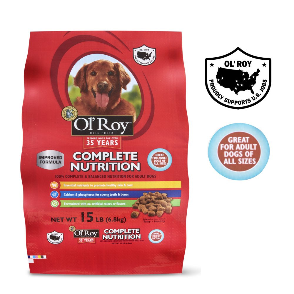Ol Roy Adult Dry Dog Food - 15 Lbs