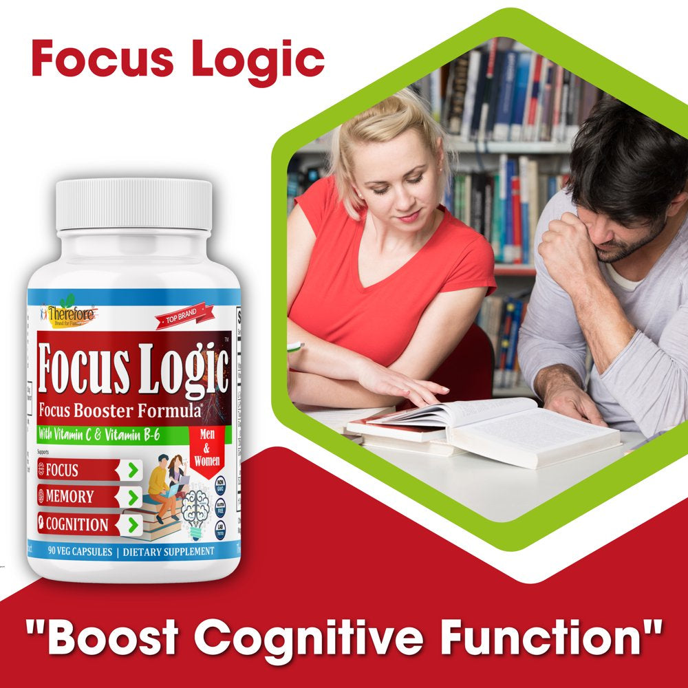 FocusLogic Brain Supplement - Memory & Focus Booster