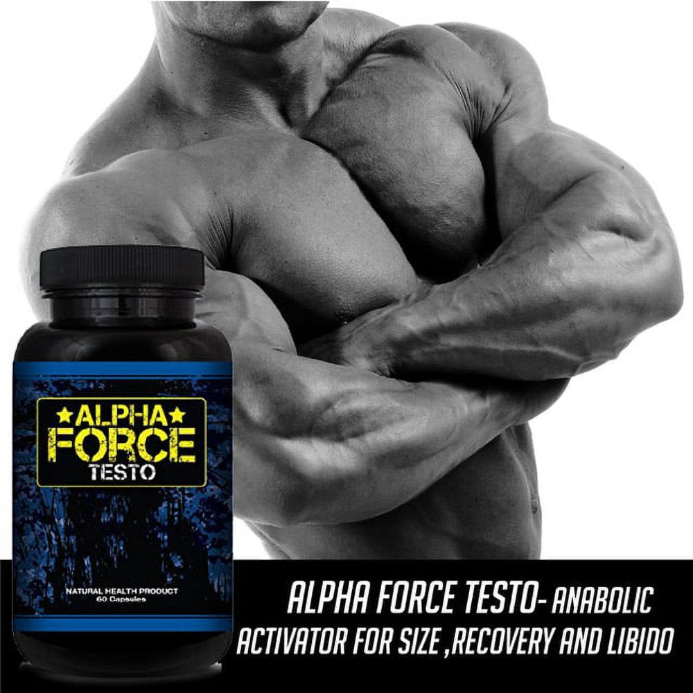 Alpha Force Testo - Men's Health Supplement