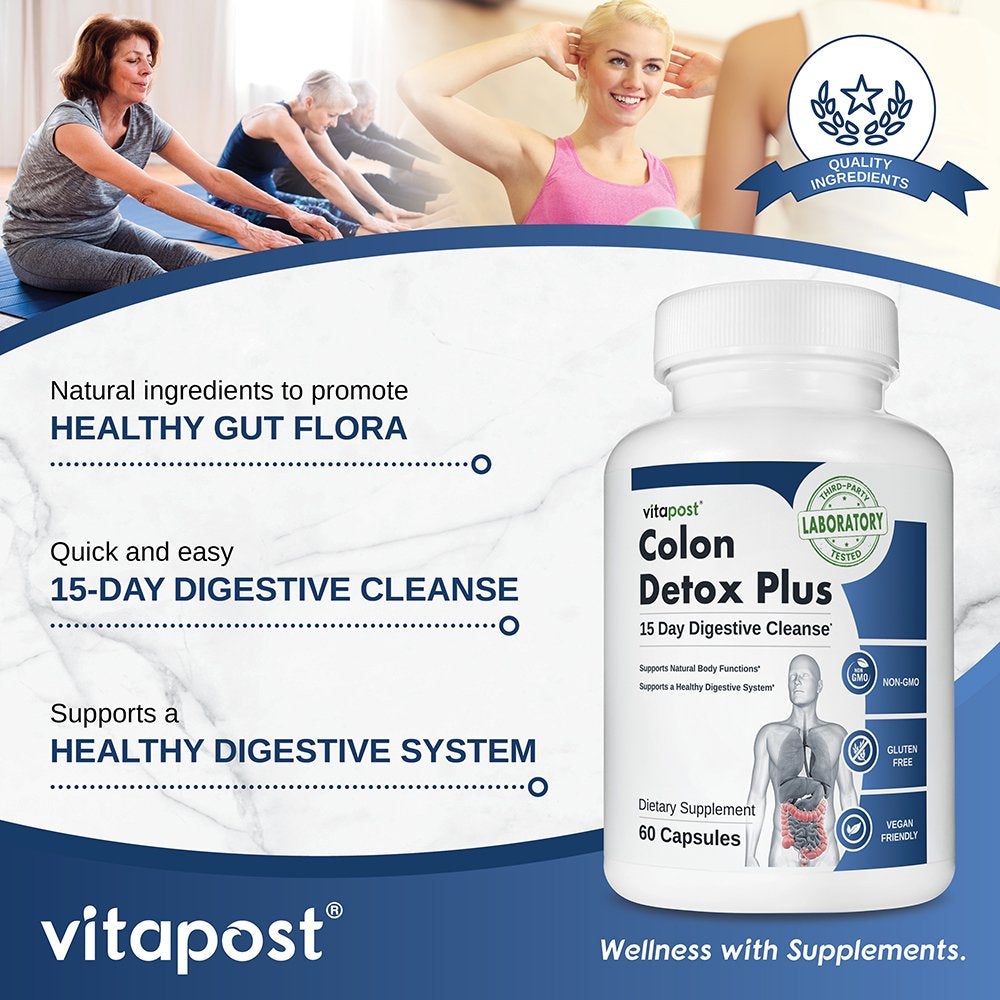 Colon Detox Plus - 15-Day Digestive Cleanse