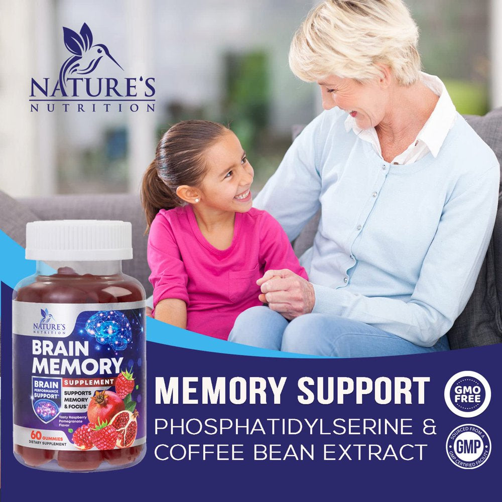 Brain Booster Gummies - Focus & Memory Support