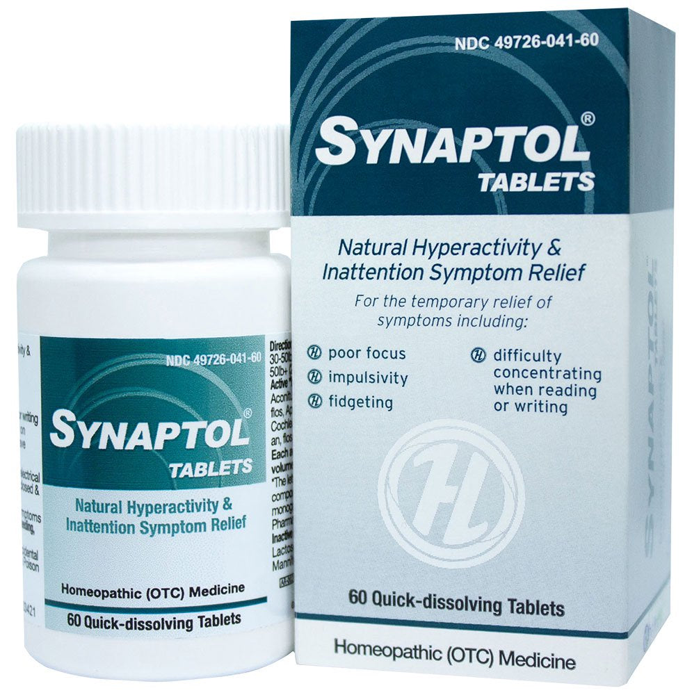 Synaptol Tablets - Natural Focus & Calm Relief