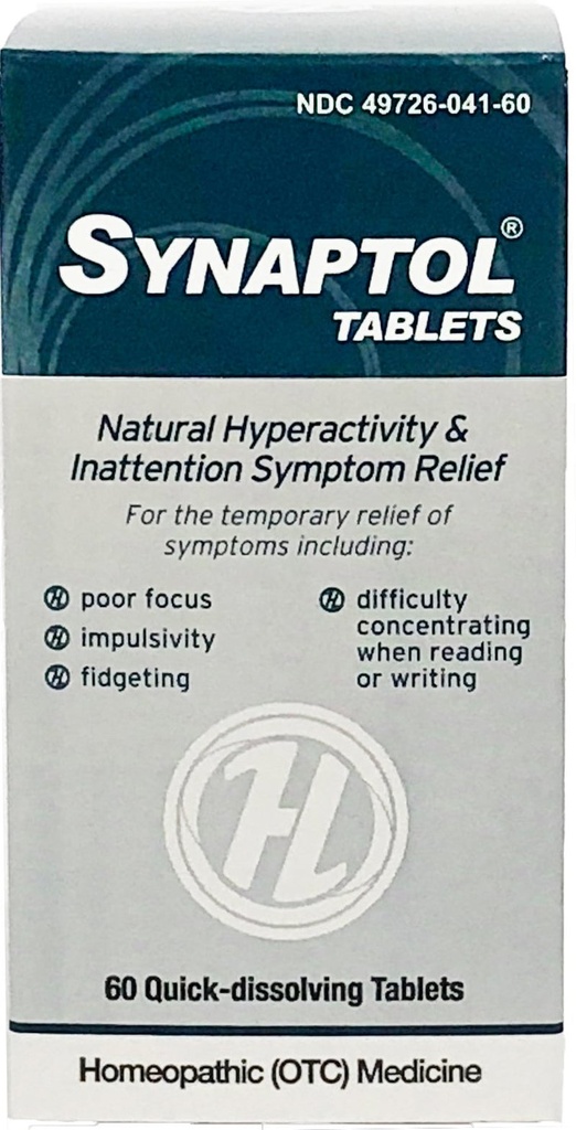 Synaptol Tablets - Natural Focus & Calm Relief