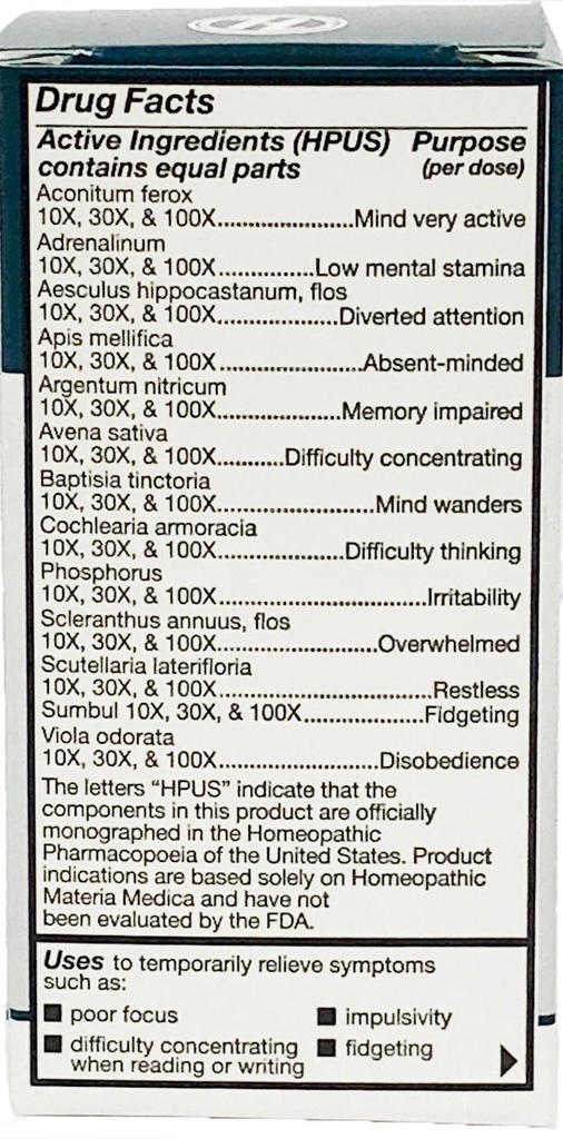 Synaptol Tablets - Natural Focus & Calm Relief