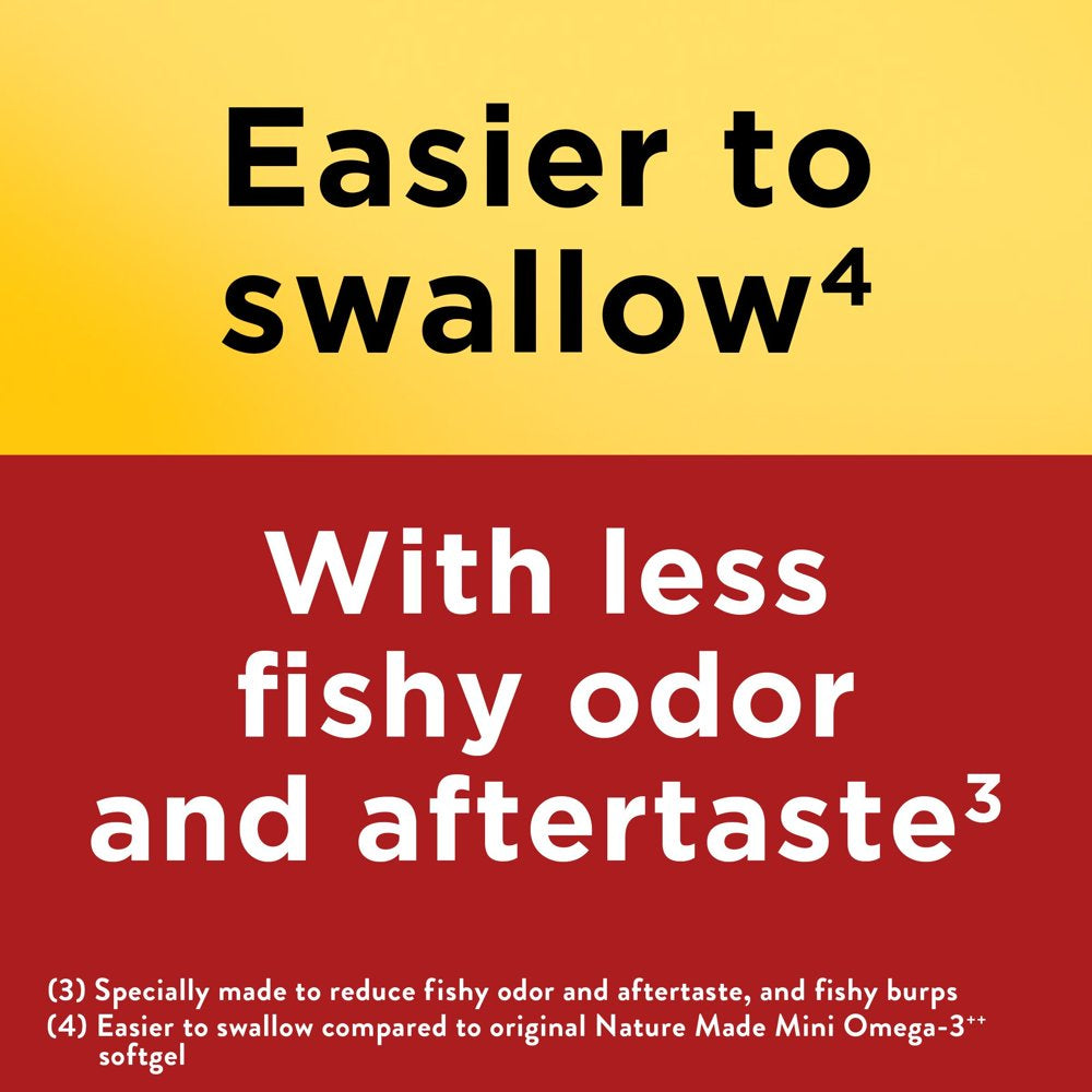 Nature Made Omega 3 Fish Oil - 80 Softgels