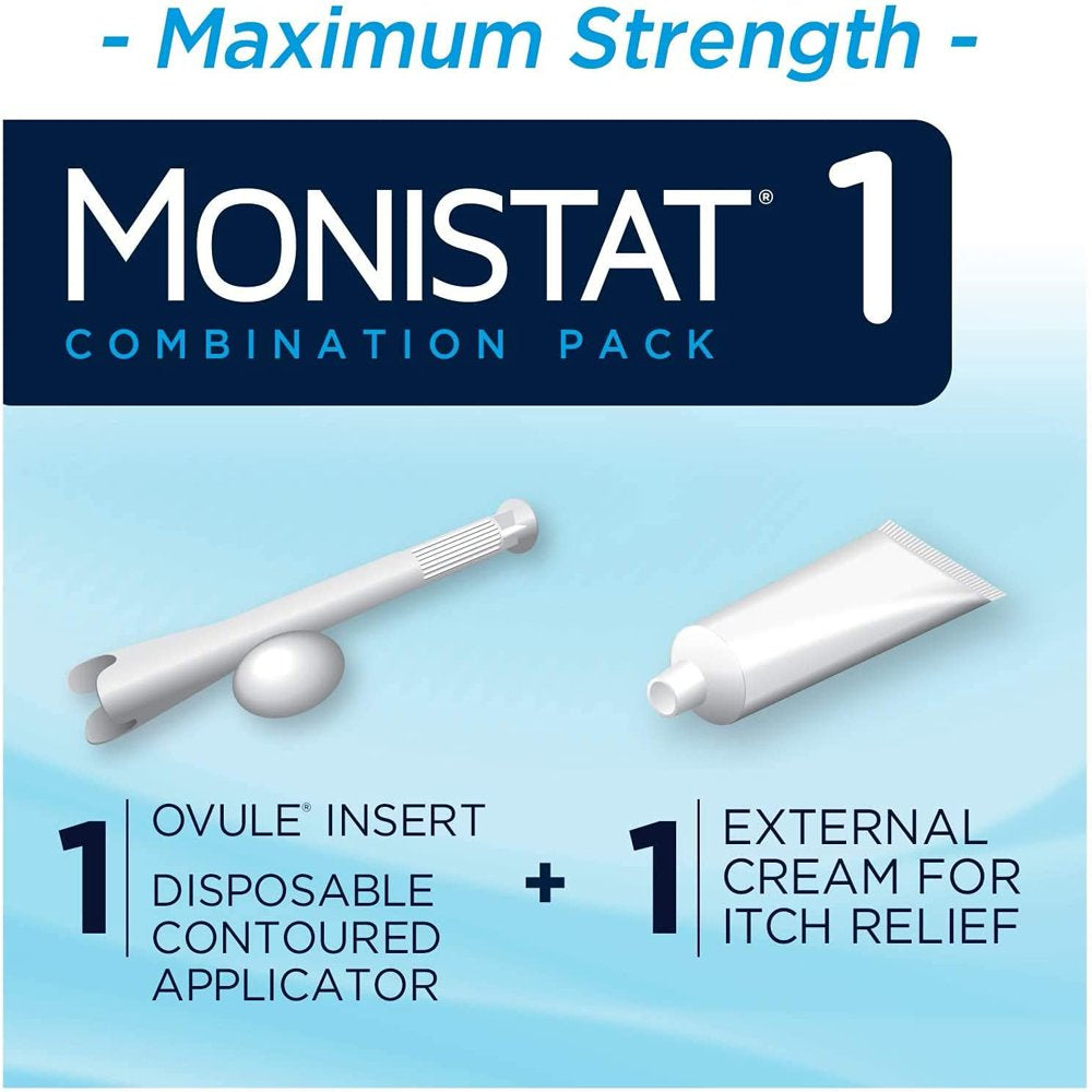 Monistat 1-Day Yeast Infection Treatment - Fast Relief