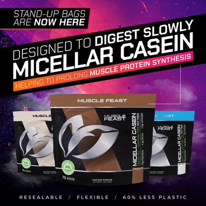 Muscle Feast Micellar Casein - 4lb Unflavored