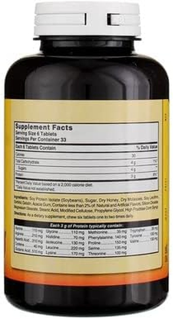 Protein Tablets Honey Flavor - Nature's Blend (200)