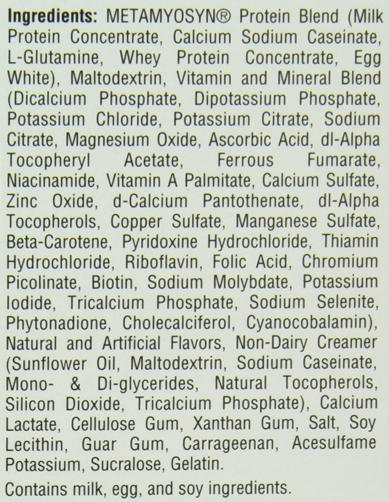 Old Meta Rx Protein Met-Rx Meal Replacement, Original Vanilla Protein Powder, 2.54 Oz ...