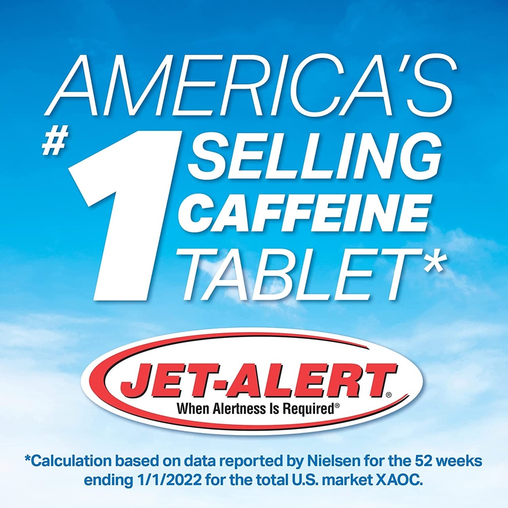 Alert Tablets Jet-Alert Caffeine Tablets - 90 Count