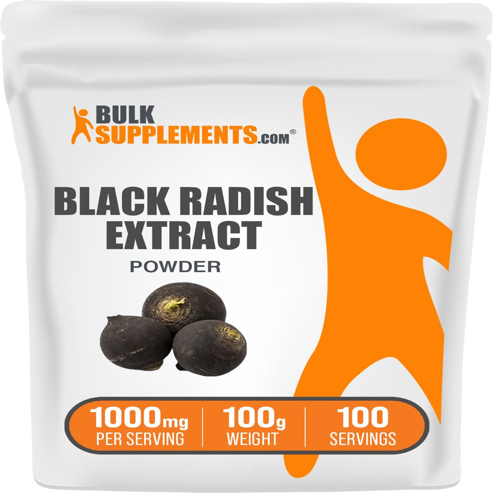 Bulksupplements.Com Black Radish Extract Powder - Sugar Balance Herbal ...