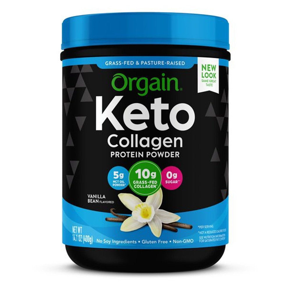 Orgain Keto Collagen Protein - Vanilla, 14.1oz