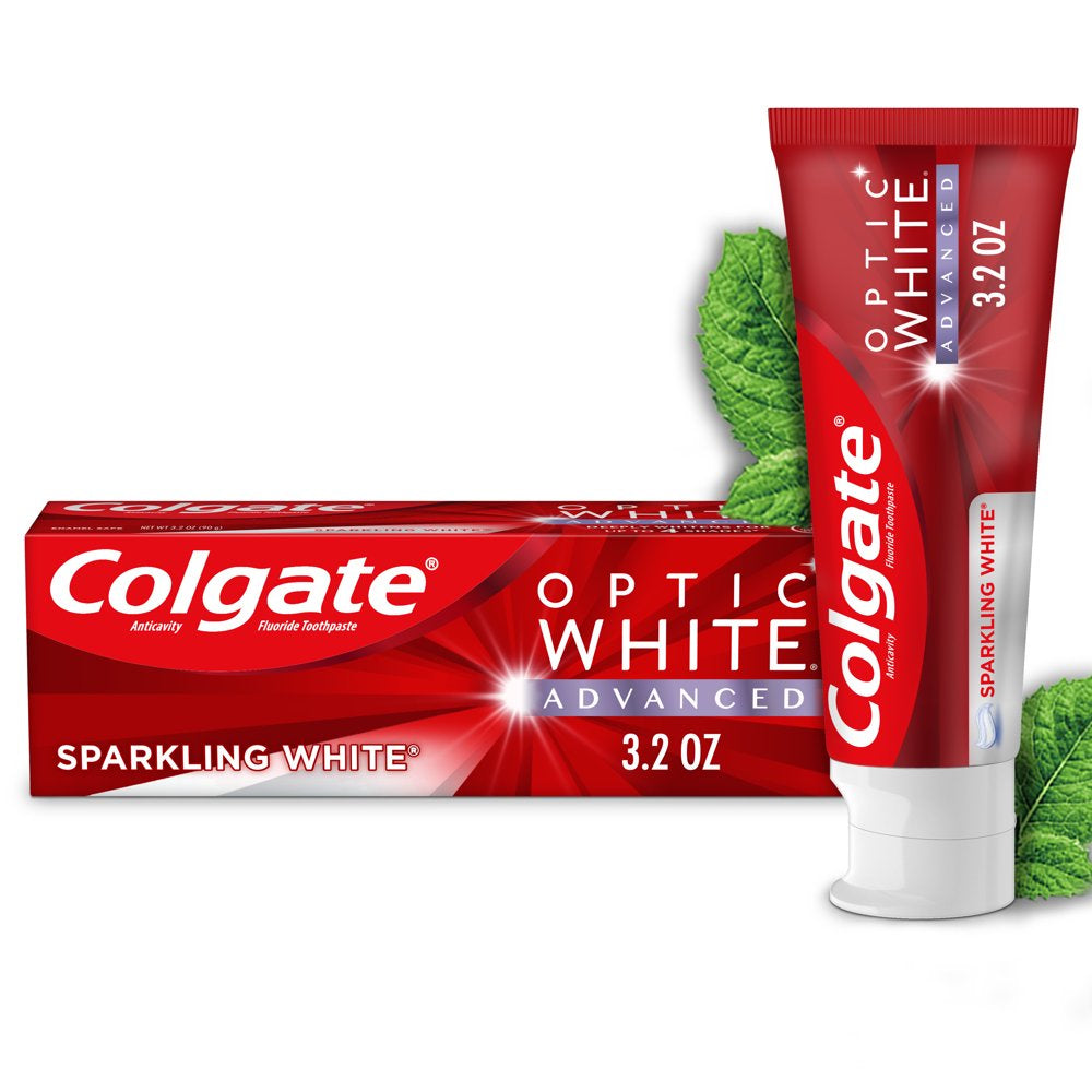 Colgate Optic White Toothpaste - Sparkling White 3.2oz