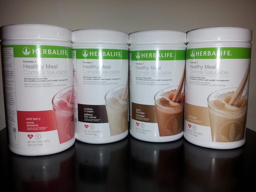 Herbalife Formula 1 Shakes - 4 Canisters