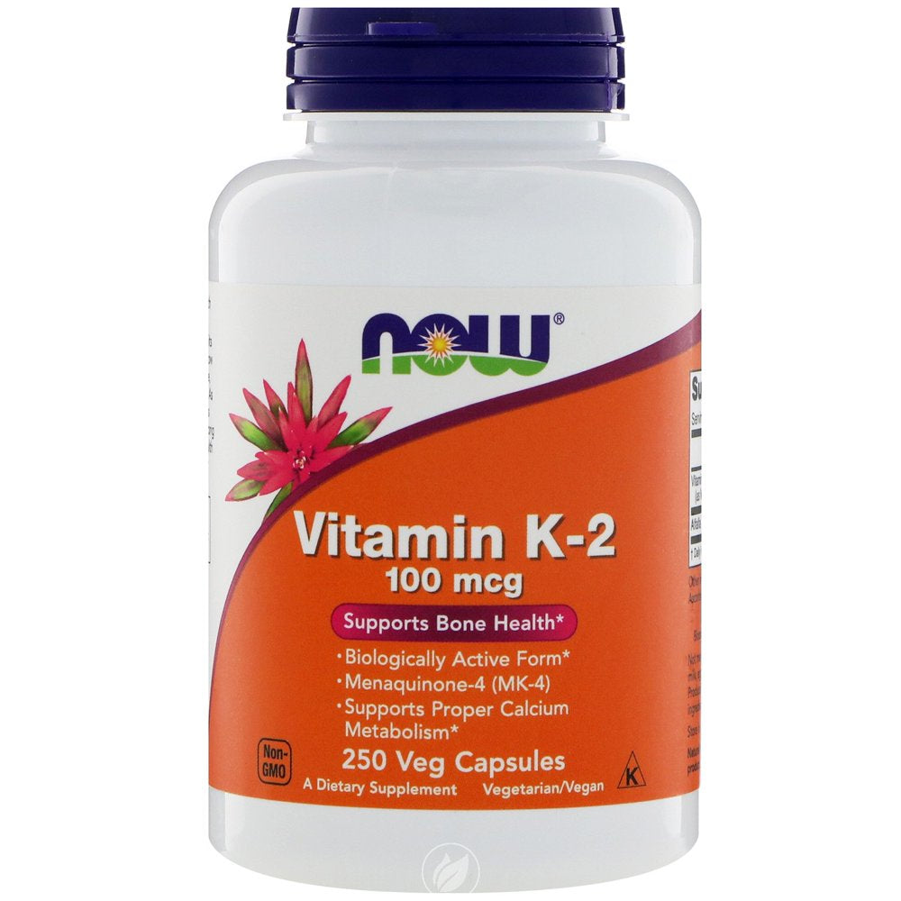 Vitamin K-2 100Mcg - NOW Supplements | Odoo
