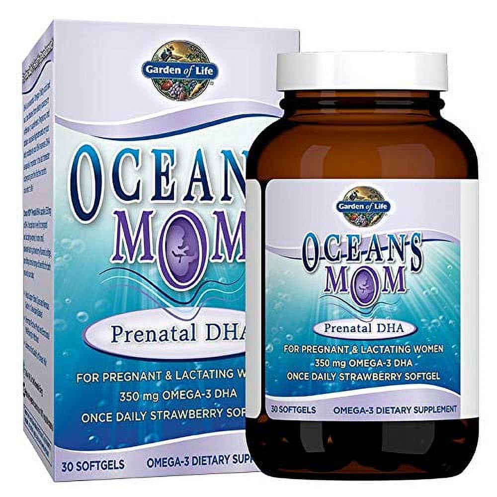 Garden of Life Oceans Mom Prenatal DHA - 30 Softgels